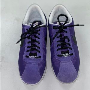 Purple Nike Cortez - Nylon and Suede